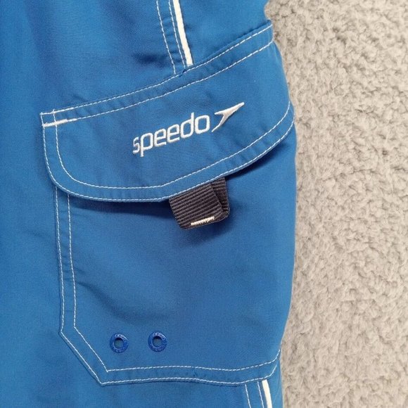 Speedo Swim Trunks Mens XXL Blue Swimwear‎ Shorts Beach Summer Pool - Picture 2 of 7